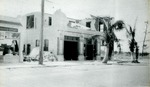 Kelsey City telephone office after hurricane, 1926 or 1928