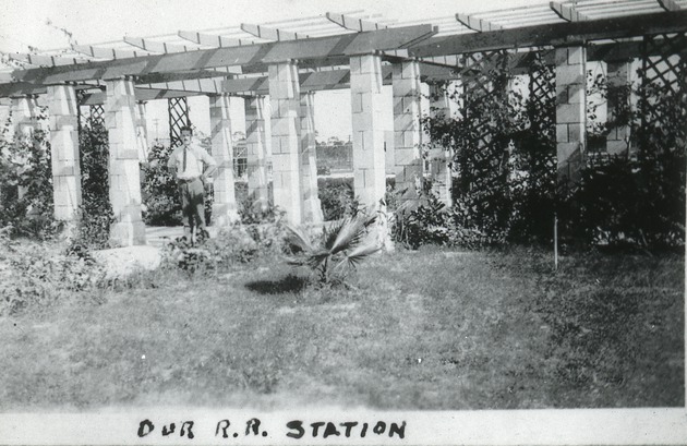 Kelsey City pergola, c. 1923