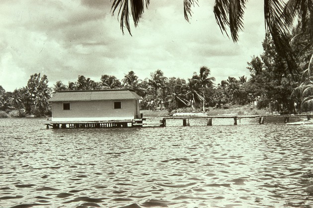 Keese boathouse, 1946