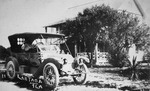 [1921/1924] Lyman house and car in Lantana, c. 1922