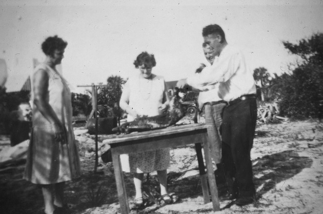 Lantana barbecue, c. 1925