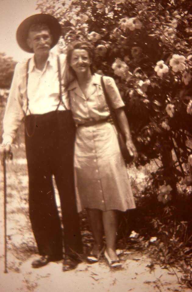 Daniel McCarley and daughter-in-law, c. 1946