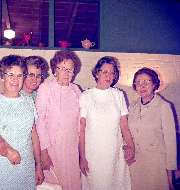 Lantana women at party, 1969