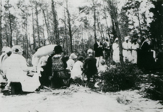 Church service, c. 1925