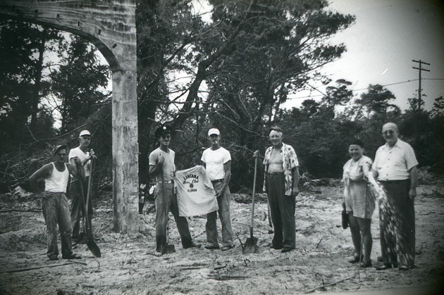 Lantana Lion's Clubhouse groundbreaking, 1950