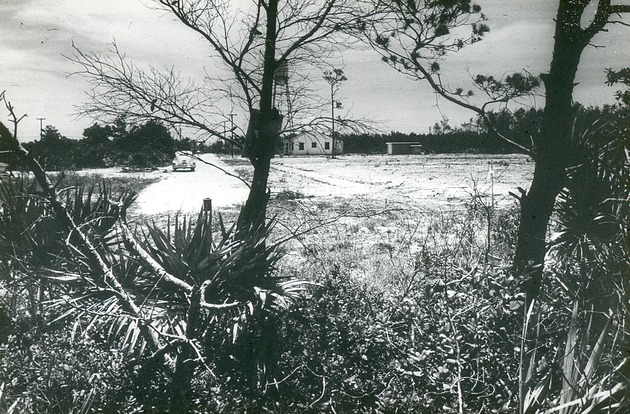 Pine Street in Lantana, 1949