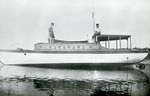 [1900/1909] Two men on a boat, c. 1905