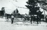 Moving a house in Lake Worth, c, 1915