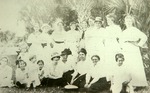 Group of women and girls, c. 1915