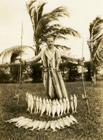 Don Byrd and his catch, 1930