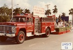South Tech in the Boynton Beach Florida holiday parade, 1982