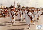 Order of the Eastern Star members marching in the Boynton Beach Florida holiday parade, 1982