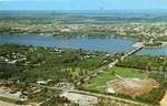 Aerial view of Lantana, Florida, c. 1955