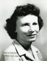 Lillian B. Holloway, President of the Boynton Woman's Club, c. 1933