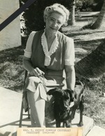 [1940/1945] Estelle Brown Cornman, President of the Boynton Woman's Club 1943-1944, c. 1943