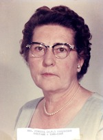 Virginia Woolbright, President of the Boynton Woman's Club, c. 1946