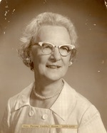 Anita Crane, President of the Boynton Woman's Club, c. 1970