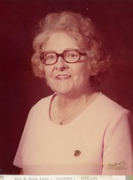 N. Marie Jones, President of the Boynton Woman's Club, 1976-1977
