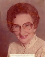[1975/1979] Marjorie Lincicome, President of the Boynton Woman's Club, c. 1977