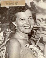 Rose Duncan, President of the Boynton Beach Junior Woman's Club, c. 1954