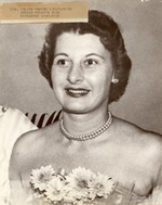Charlotte Weaver, President of the Boynton Beach Junior Woman's Club, c. 1957