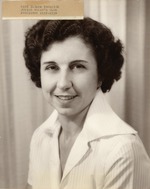 Ileana Tambasco, President of the Boynton Beach Junior Woman's Club, c. 1959.