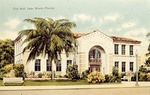 Lake Worth City Hall postcard, c. 1955