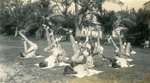 Exercise class at Boynton High, c. 1944