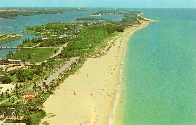 Boynton Beach aerial view, c. 1960