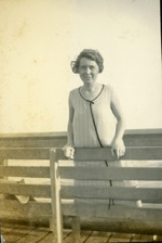 Erma White Mercer, Boynton School teacher, c. 1925