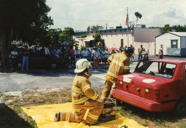 Firemen demonstration, c. 1995