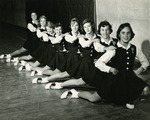 Boynton Junior High Cheerleading Squad, 1957
