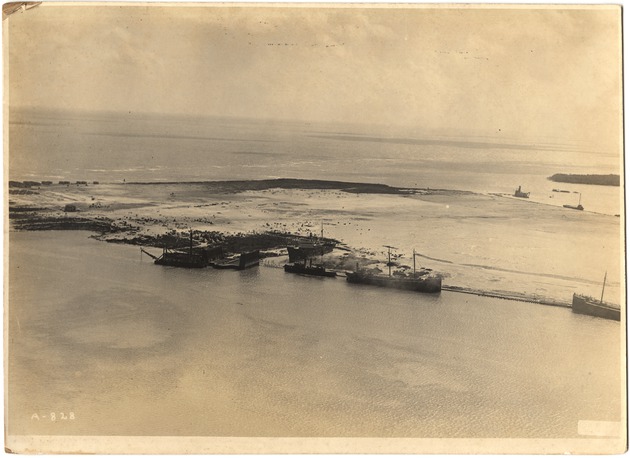 Ships Docked at Fisher Island