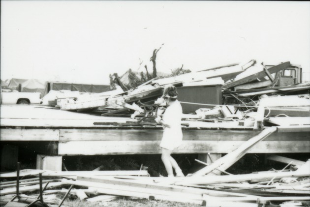 Florida Pioneer Museum after Hurricane Andrew