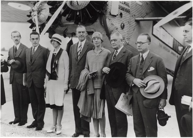 Dignitaries at 36th St Airport Opening