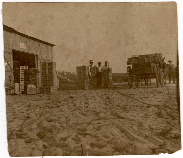 Group Outside Jaudon Bros. Co. Auction House