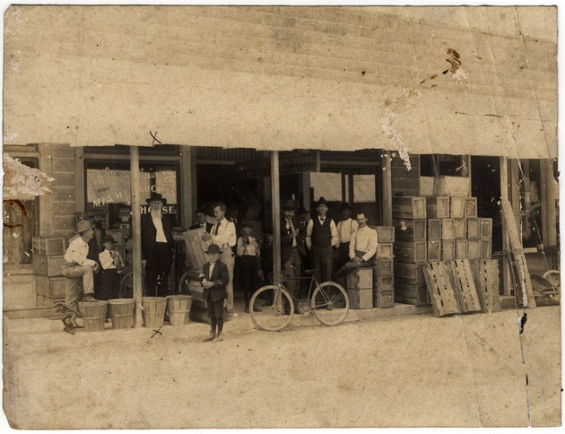 Group Outside Jaudon Bros. Co. Auction House