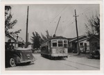 [1940] West Flagler Street Trolley Car, Miami, Fla.