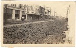 [1919-03] Wooden Paving Blocks on 12th Street, Flagler Street, Miami