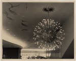 [1960] Light Fixture and Ceiling at Burdines (Miami Beach, Fla.)