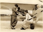 [1934] Comedy Stunt Flyers at a Miami All American Air Race