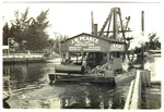 [1940] Dredge in Canal