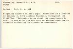 Medical doctors at war, miscellaneous bibliography index card file