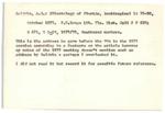 Medical articles by Florida medical doctors, miscellaneous bibliography index card file
