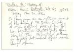 Florida medical history bibleography index card file, D