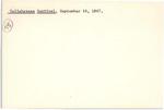 Florida medical history bibleography index card file, T
