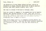 [1490/1981] Florida medical history bibleography index card file, V
