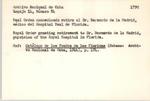 Archivo de Cuba, bibliography index card file