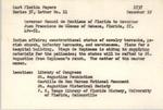 East Florida Papers, bibliography index card file