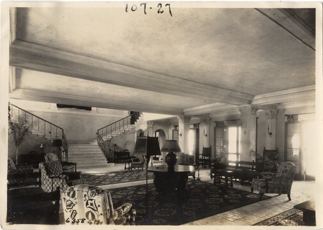 La Gorce Country Club Clubhouse Sitting Room